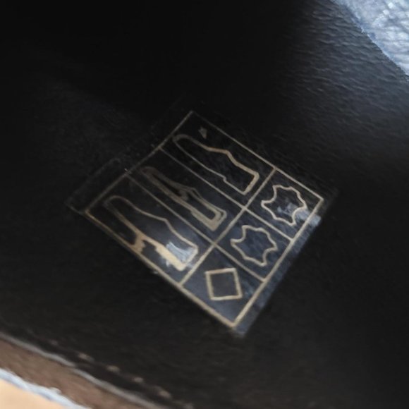 Khrio Black Shoes with Embossed Details (Size 36) - Picture 8 of 9